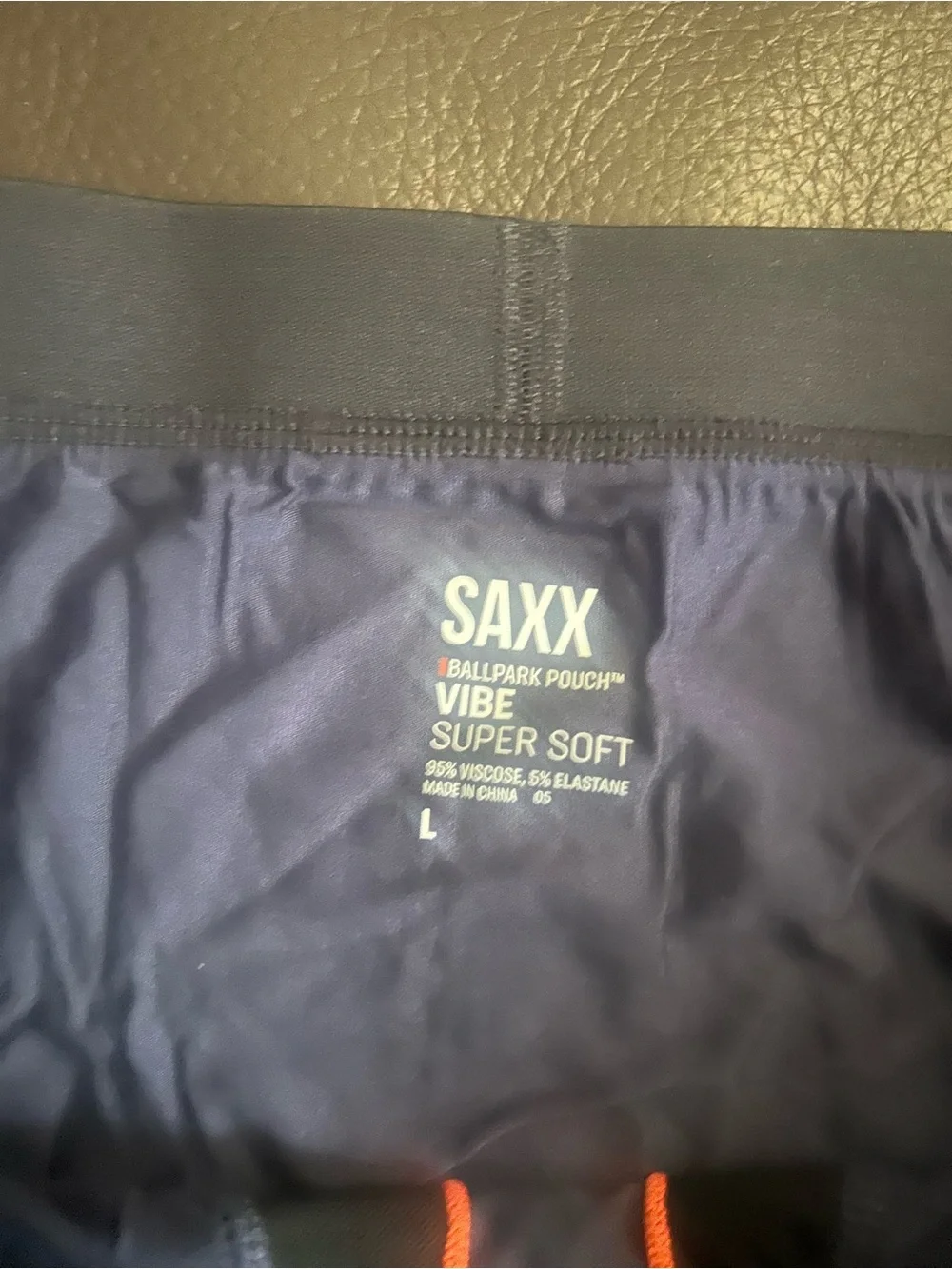 SAXX Men's Vibe Xtra Super Soft Comfort Boxer Briefs Large Size Underwear